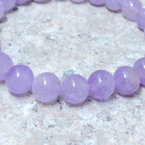 Semi-precious Amethyst Gemstone Boho Style Bracelet - Picture 2 of 6
